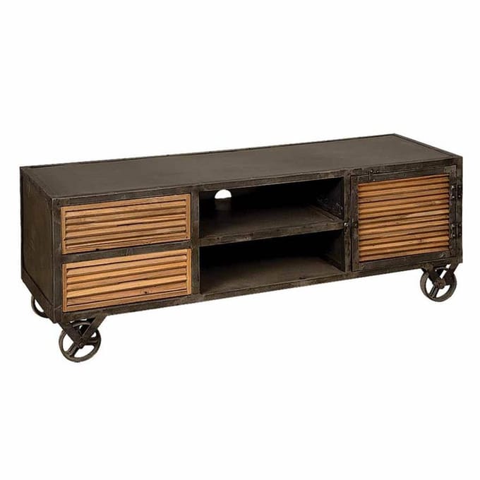 Tower Living - Renew tv-meubel - 140 cm - bruin