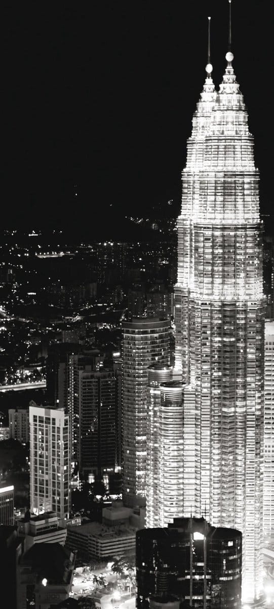 City Skyline Photo Wallcovering