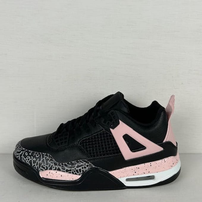 Trendy air sneakers zwart roze Roze / 36