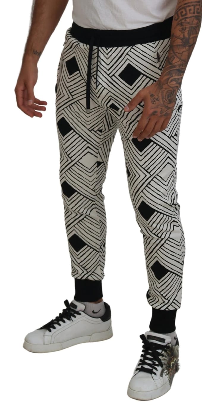Geometrische Print Joggingbroek Pan74757