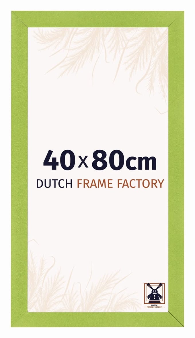 Fotolijst 40x80 cm - MDF - Groen - Praag