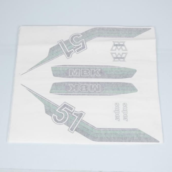 Autocollant stickers RSM pour Mobylette MBK 50 51V Neuf