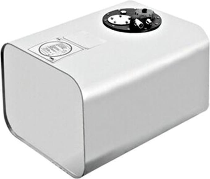 Allpa RVS inbouw Brandstoftank 90 liter horizontaal model