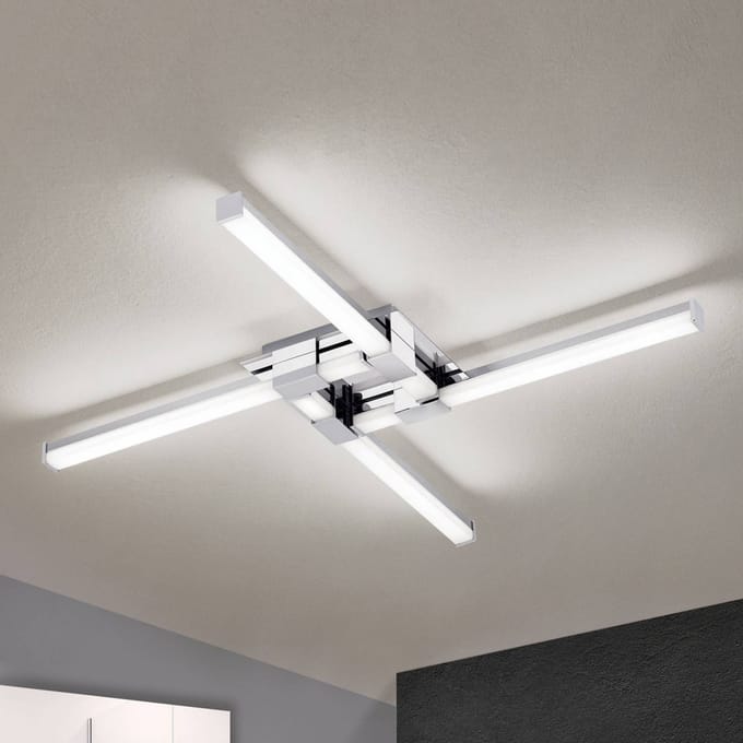 ORION LED badkamer plafondlamp Argo met vier lampjes
