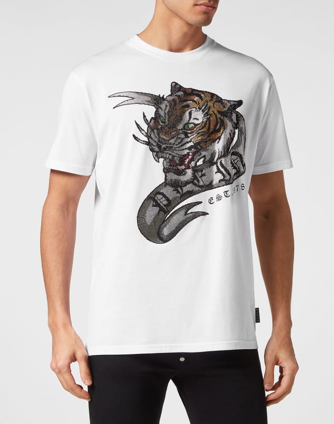 T-Shirt Ronde Hals Tattoo