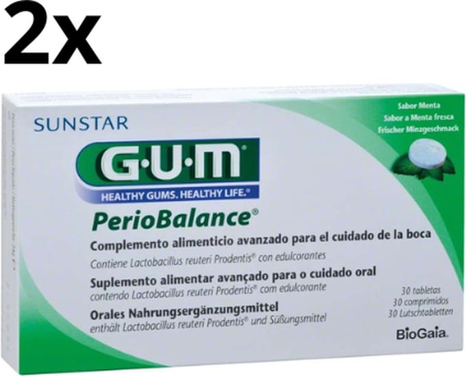 Gum Perio Balance - 2 x 30 stuks - Voordeelverpakking