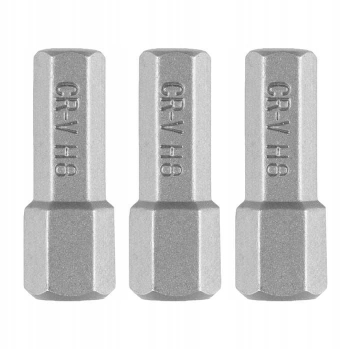 GRAPHITE Inbusbitset H8 x 25 mm, 3 stuks