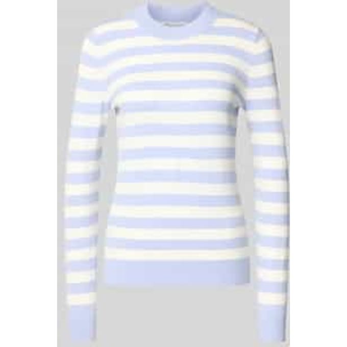 Gebreide pullover met ronde hals