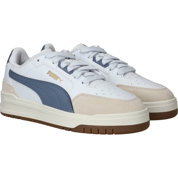 Puma Shuffle Downtown Lo Sneakers - Jongens - Wit