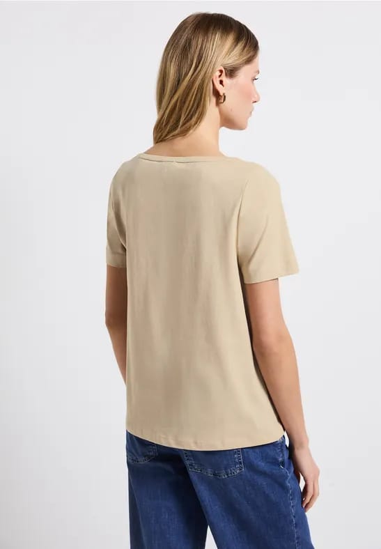 Shirt met folietekst