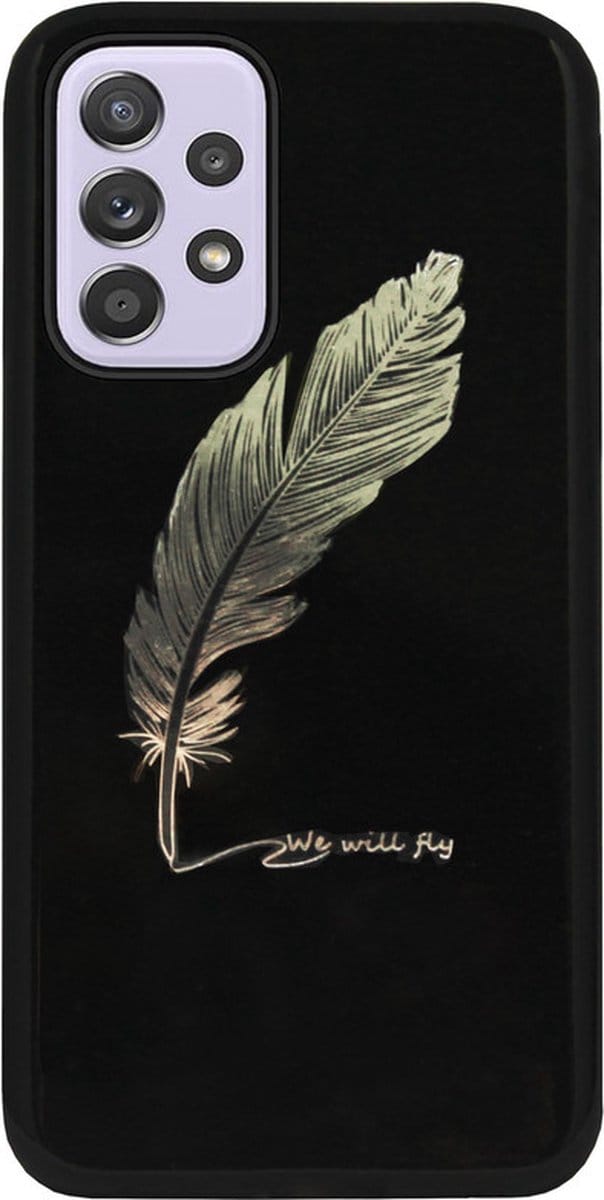 ADEL Siliconen Back Cover Softcase Hoesje Geschikt voor Samsung Galaxy A33 - Veer