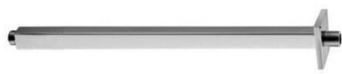 Aloni regendouche plafondsteun – vierkant – 32 cm – chroom