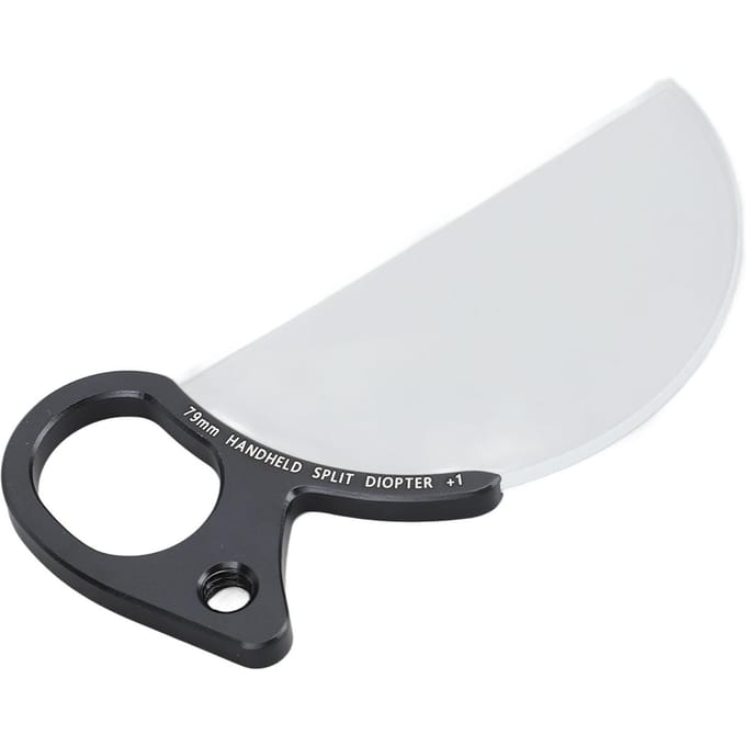 Handheld Split Diopter Filter 79mm Voorgrond +1 Blur Optisch Glas Waterdicht MRC Coating Speciaal white