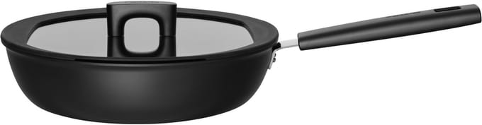 Fiskars Hard Face Frituurpan met deksel - 28 cm inductie