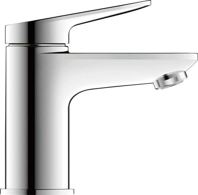 Duravit Wave wastafelkraan - s-size - opbouw - 1-gats - eengreeps - zonder waste - chroom