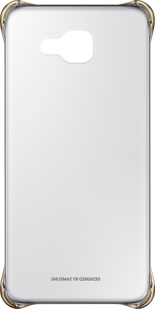 Samsung clear cover - goud - Samsung A510 Galaxy A5 2016