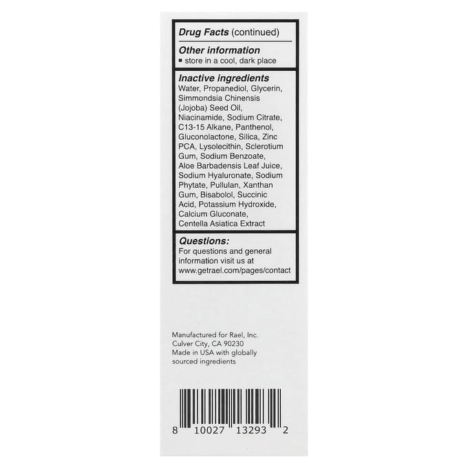 Rael, Miracle Clear, Complete Acne Serum™, 30ml (1 fl oz) white