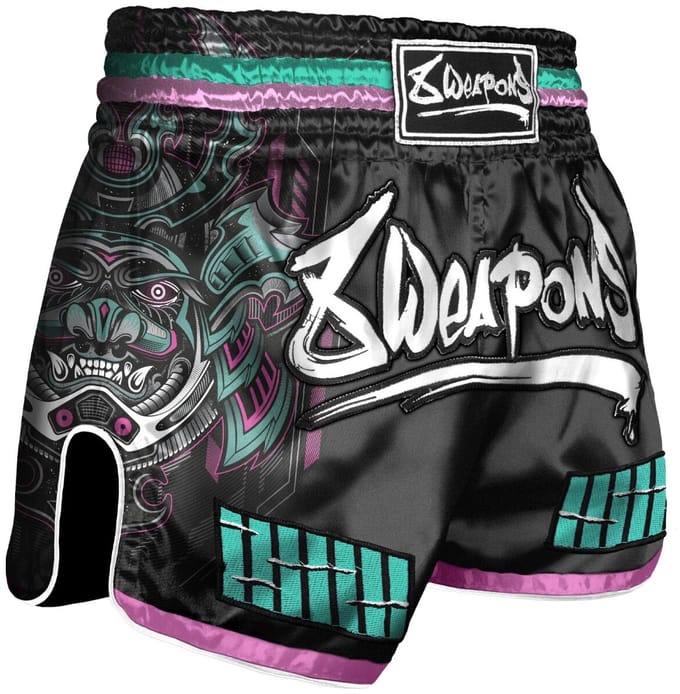 8 WEAPONS Muay Thai & Kickboksen Shorts Samurai 2.0 Cyber