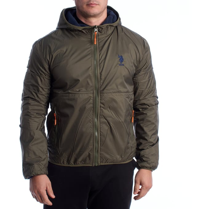 Heren Omkeerbare Fleece- en Winddichte Jas US40126001