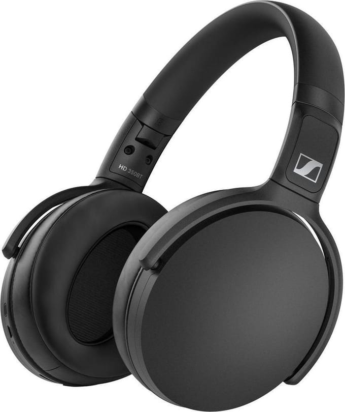 Sennheiser HD350BT - Bluetooth koptelefoon - Grijs/zwart