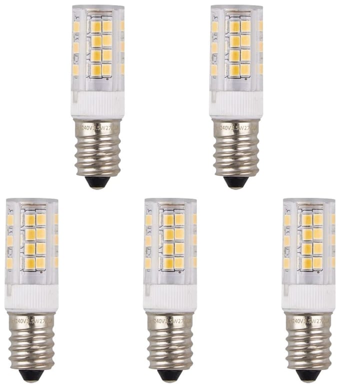 SPL E14 LED Lamp 3.5W Dimbaar - Warm Wit - 330lm - LED Buislamp T17 - 5 Stuks