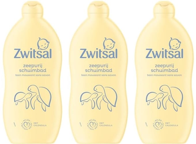 Zwitsal Bad – Schuimbad Zeepvrij 3 x 700 ml