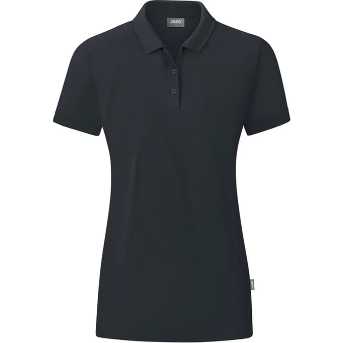 Jako Organic Polo Dames - Antraciet | Maat: 40