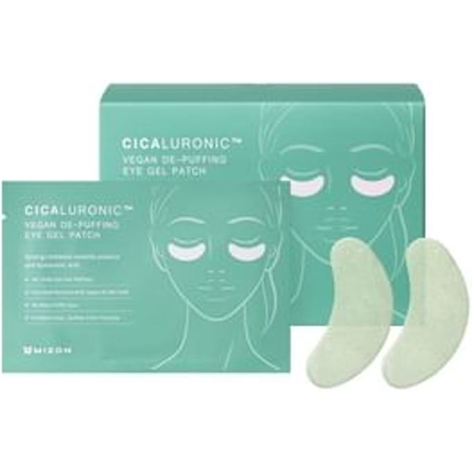 MIZON - Patchs Gel Décongestionnants pour les Yeux Cicaluronic Végan 42 pcs patchs pour les yeux