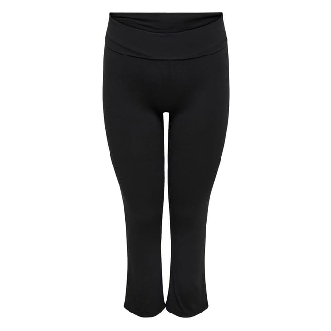 Only Play Curvy Curvy Fold Jazz Pants Curvy Dames Sportbroek - Black - Maat 52/54