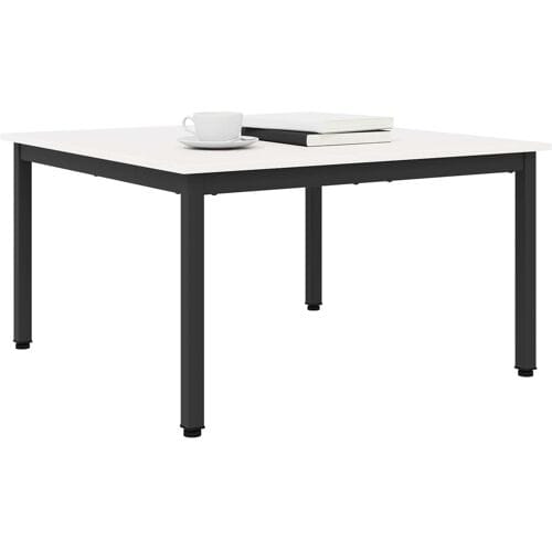 vidaXL - Salontafel - Wit - 80 - x - 80 - x - 45 - cm - Massief - grenenhout