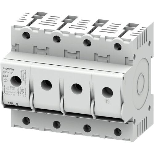 Siemens 5SG7163 Lastscheidingsschakelaar Afmeting zekering : D02 63 A 400 V 1 stuk(s)