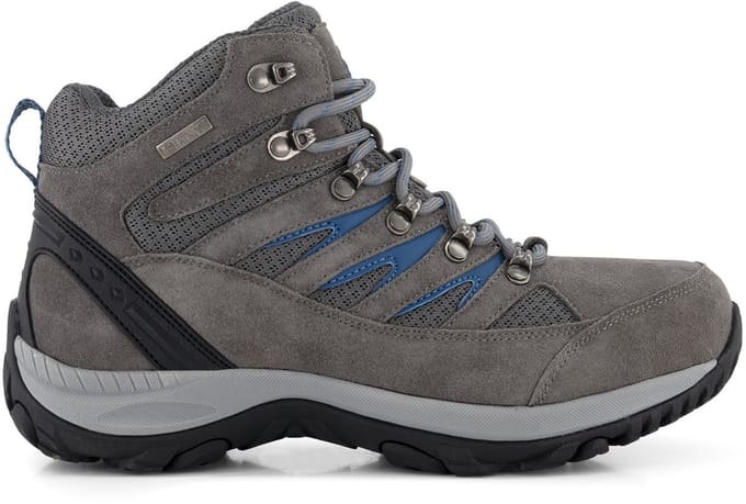Travelin' Hornborg Dames - Halfhoge wandelschoenen - Waterdicht - Grijs