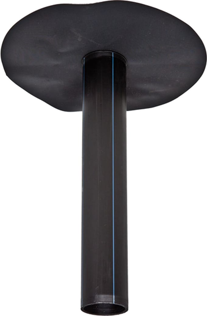 Wovar EPDM dakdoorvoer rond ø 90mm | lengte 40cm