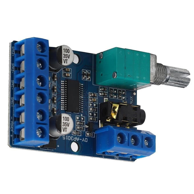 30Wx2 Digitale Eindversterkerbord 12V24V Gevoed DIY Stereo Versterkingsmodule