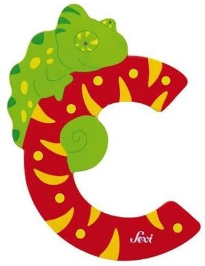 Letter - C - Hout - Sevi