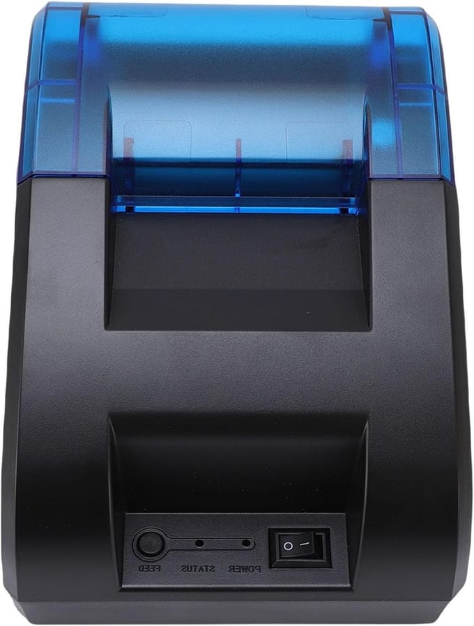 Draadloze 58mm Thermische Bonprinter - Mini Pocket Printer voor Kassa, Supermarkten en Ticketverwerking