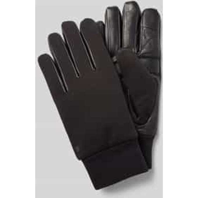 Handschoenen van geitennappaleer met ribboordjes Baltimore