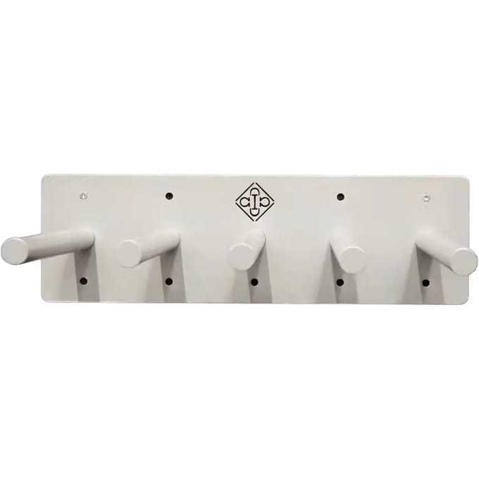 Grooming Deluxe - Saddle pad holder for 5pcs silver