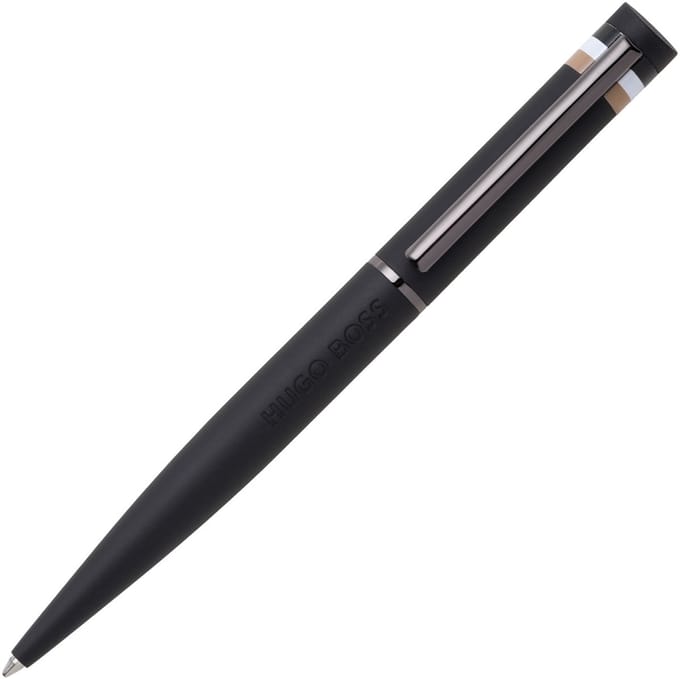 Hugo Boss - HSG3524A - Balpen - zwart - Loop