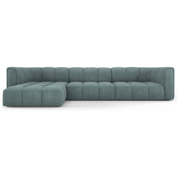 Hoekbank Francesca chenille links 5-zits | Milo Casa