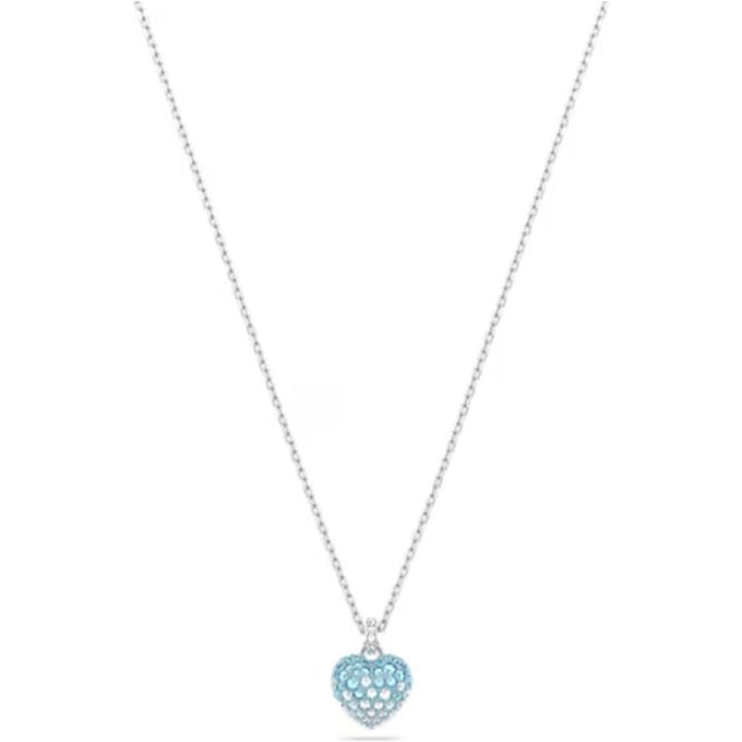 Swarovski Hyperbola Hanger Ketting Dames kettingen Zilver 5687624 Shopping Bag white