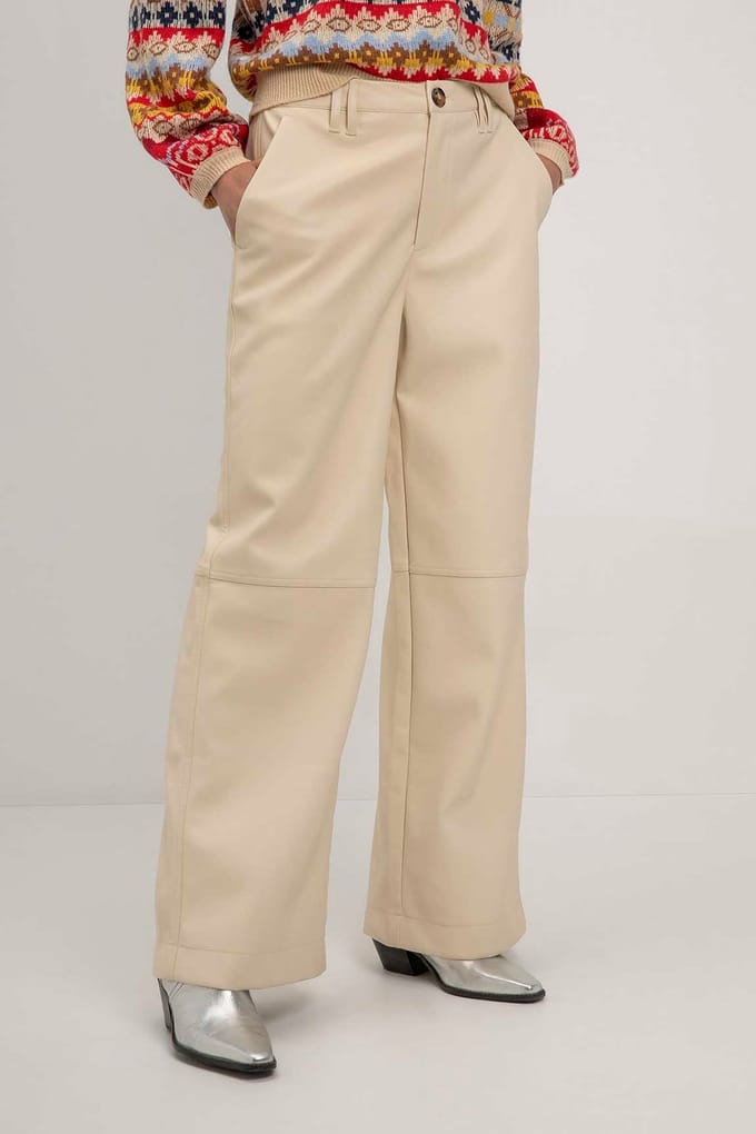 Josephine & Co Sven Pants Beige Maat: 38 | Pantalons Outlet | Dames | Beige