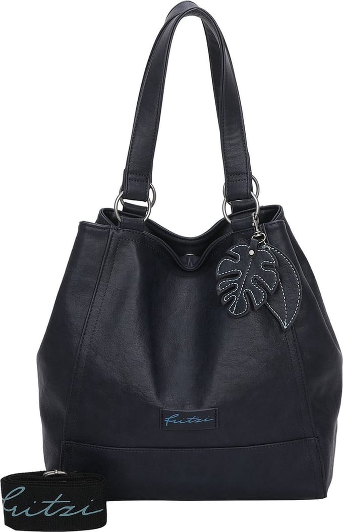 Fritzi aus Preußen Schoudertas Eco Joy01 Shopper Blue Donkerblauw