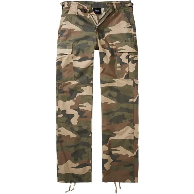 Brandit - BDU Ripstop Broek rechte pijpen - Taille, 32 inch - Groen