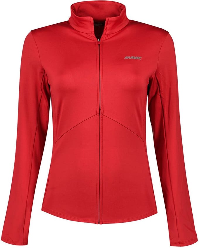 Mavic Sequence Thermo Trui Met Lange Mouwen Rood XS Vrouw