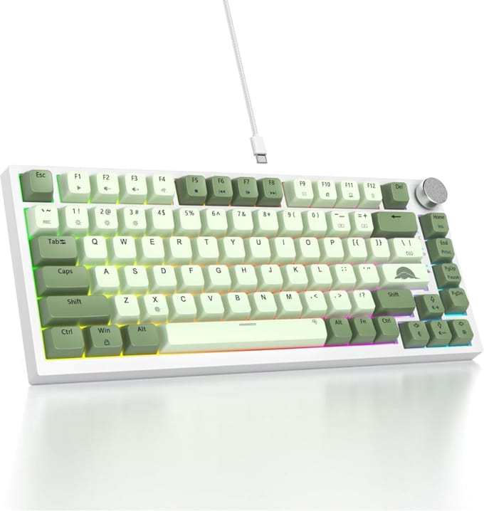 Mechanical Keyboard - Mechanisch Toetsenbord Gaming - Matcha