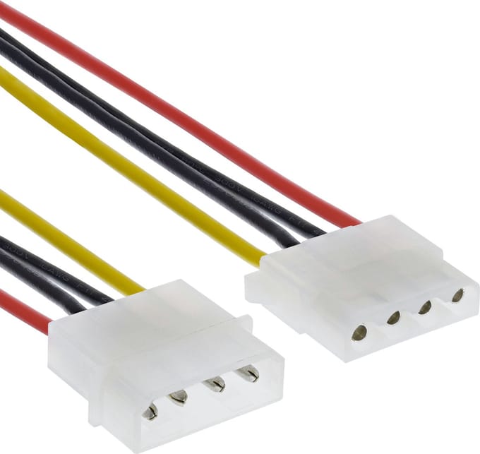 Molex verlengkabel - 0,30 meter