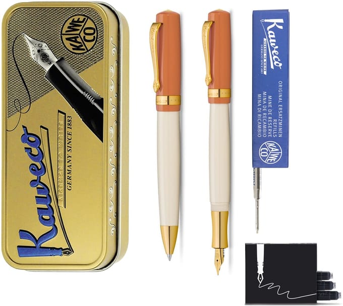 Kaweco - Cadeauset - Student 70's Soul - Vulpen (Medium) - Balpen - extra vullingen