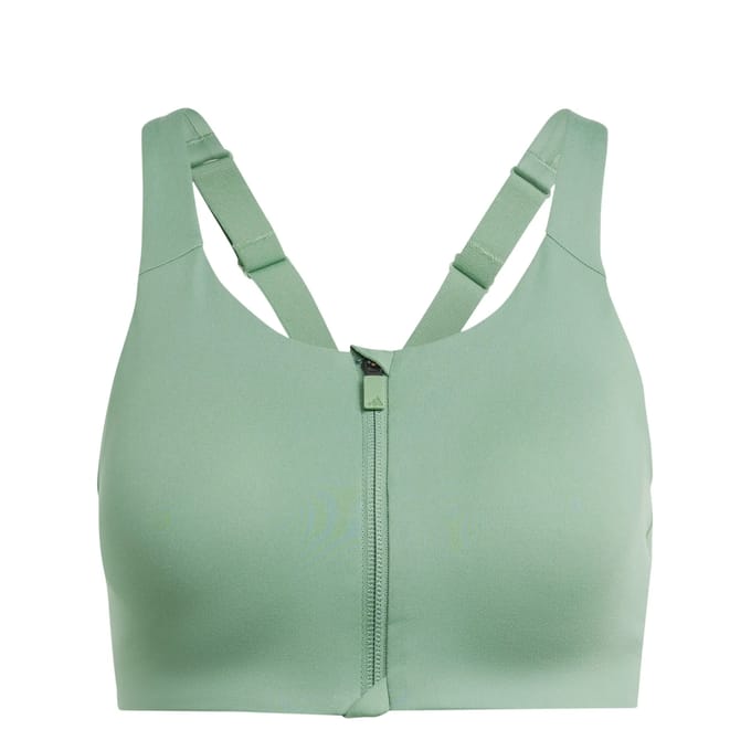 Damesbeha met sterke ondersteuning en rits adidas TLRD Impact Luxe