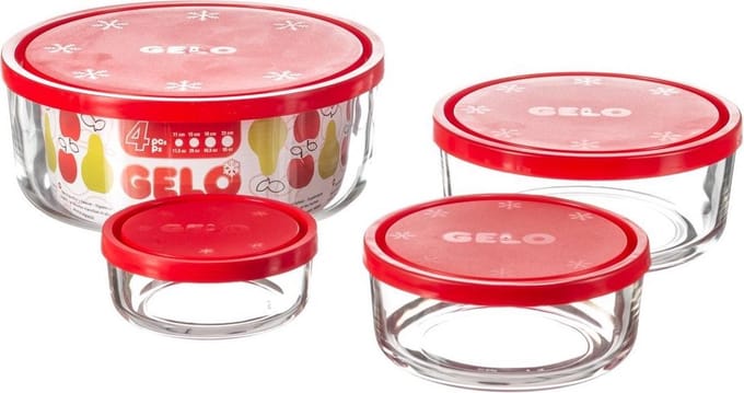 Bormioli Frigoverre Gelo Box - 4-Delig